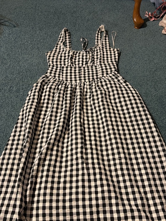 Dresses & Skirts - Black & White Gingham Sundress